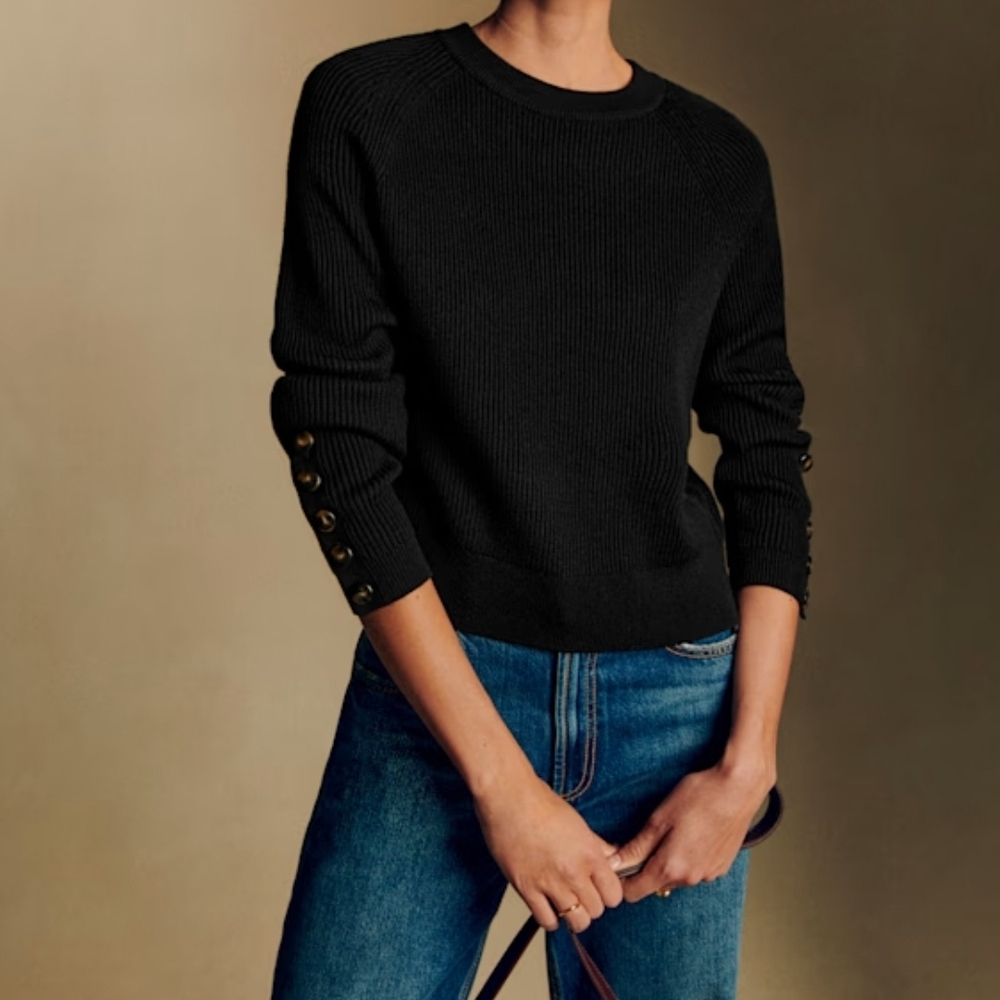 Sezane Sami Jumper - Black